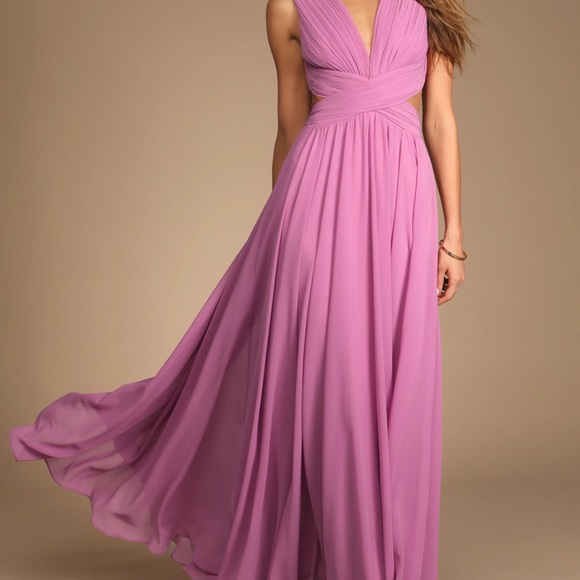 Gorgeous Burgundy Bridesmaids Dress, size M - Picture 7 of 11